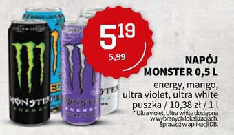 Duży Ben Napój Monster 0,5l oferta