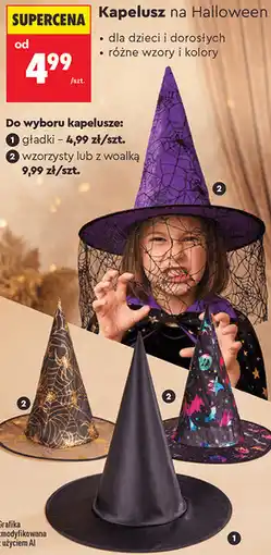Biedronka Kapelusz na Halloween oferta