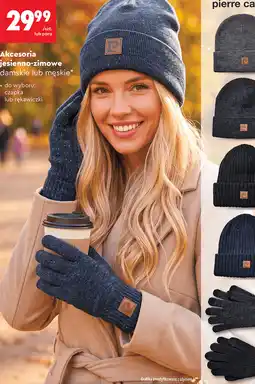 Biedronka Pierre Cardin Akcesoria jesienno-zimowe damskie lub męskie oferta