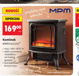 Biedronka Kominek elektryczny MPM oferta