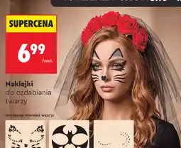 Biedronka Naklejki do ozdabiania twarzy oferta