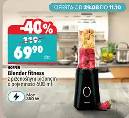Biedronka Blender fitness z przenośnym bidonem Hoffen oferta
