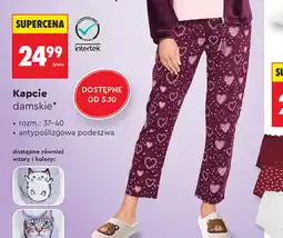 Biedronka Kapcie damskie oferta
