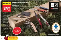 Biedronka HiMountain Akcesoria survivalowe oferta
