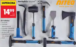 Biedronka Narzędzia ręczne NITEO (młotek, siekiera, łom) oferta