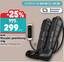 Biedronka Masażer powietrzny nóg Blow oferta