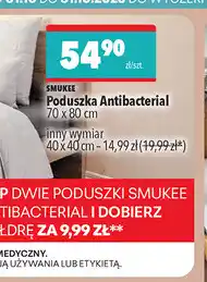 Biedronka Poduszka Antibacterial Smukee 70 x 80 cm oferta