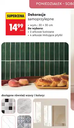 Biedronka Dekoracje samoprzylepne Smukee oferta