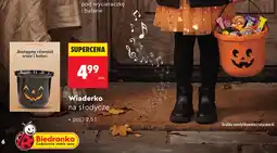 Biedronka Wiaderko na słodycze oferta