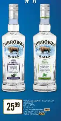 Dino WÓDKA ŻUBRÓWKA BIAŁA Z NUTĄ 2 RODZAJE oferta