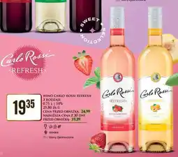Dino WINO CARLO ROSSI REFRESH 3 RODZAJE oferta
