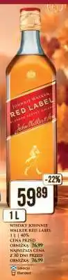 Whisky Johnnie Walker Red Label