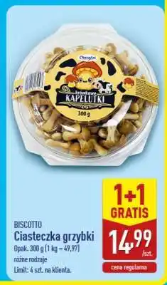 ALDI BISCOTTO Ciasteczka grzybki oferta