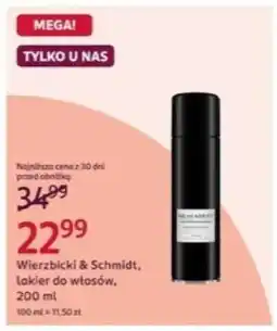 Rossmann Wierzbicki & Schmidt, lakier do włosów, 200 ml oferta