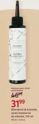 Rossmann Wierzbicki & Schmidt, woda lamelarna do włosów, 150 ml oferta