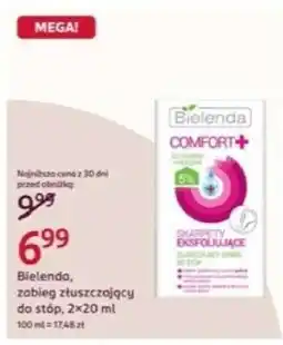 Rossmann Bielenda, zabieg złuszczający do stóp, 2×20 ml oferta
