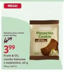 Rossmann Frank & Oli, ciastko kakaowe z nadzieniem, 45 g oferta