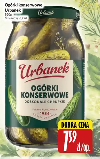 Ogórki konserwowe Urbanek