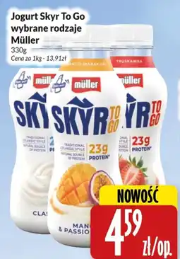 Hala Wola Jogurt Skyr To Go wybrane rodzaje Müller oferta