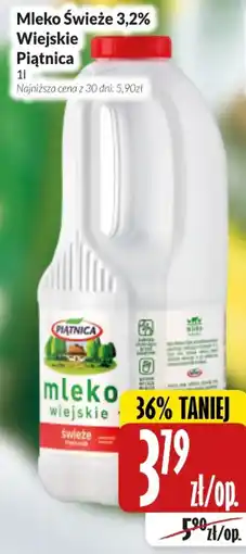 Hala Wola Mleko Świeże 3,2% Wiejskie Piątnica oferta