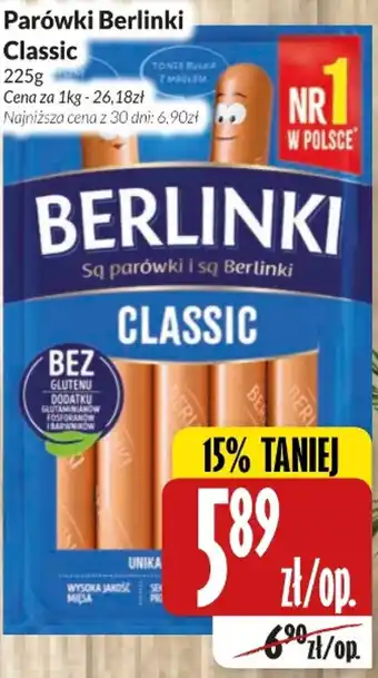 Parówki Berlinki Classic