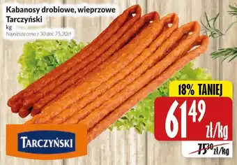 Kabanosy drobiowe, wieprzowe Tarczyński