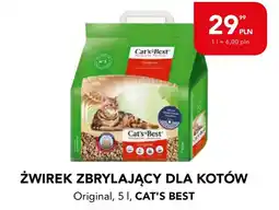 AquaelZOO Żwirek Zbrylający dla Kotów Original, CAT'S BEST oferta