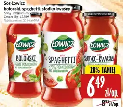 Hala Wola Sos Łowicz Spaghetti oferta