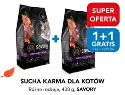 AquaelZOO Sucha karma dla kotów Savory oferta