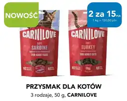 AquaelZOO Przysmak dla kotów Carnilove oferta