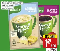 Hala Wola Zupa Gorący Kubek Knorr Serowa z Grzankami oferta