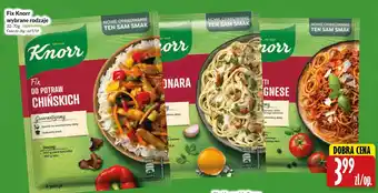 Fix Knorr wybrane rodzaje