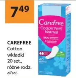 Drogerie Laboo Carefree Cotton wkładki oferta