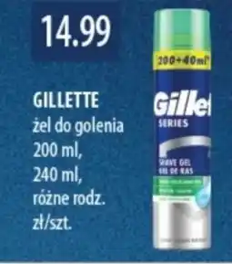 Drogerie Laboo GILLETTE żel do golenia oferta
