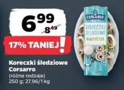 Netto Koreczki śledziowe Corsarro oferta