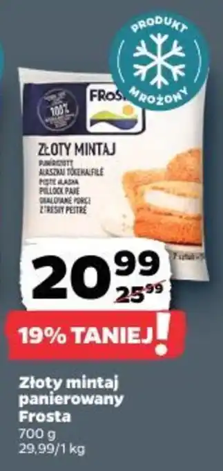 Netto Złoty mintaj panierowany Frosta oferta