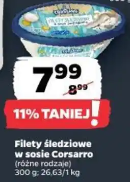 Netto Filety śledzowe w sosie Corsarro oferta