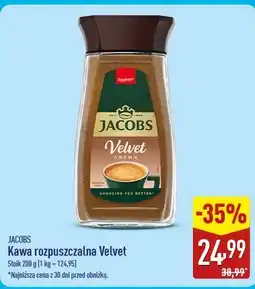 ALDI Jacobs Kawa rozpuszczalna Velvet oferta