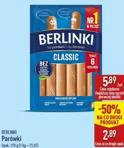 ALDI Berlinki Parówki oferta