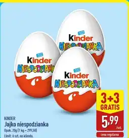 ALDI Jajko niespodzianka Kinder oferta
