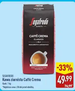 ALDI Segafredo Kawa ziarnista Caffé Crema oferta