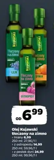 Netto Olej Kujawski tłoczony na zimno oferta