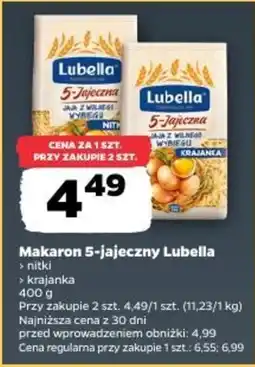Netto Makaron 5-jajeczny Lubella oferta