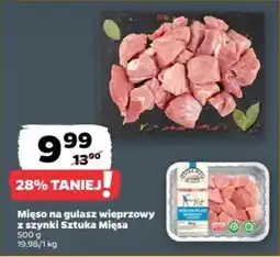 Netto Mięso na gulasz wieprzowy z szynki Sztuka Mięsa oferta
