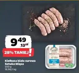 Netto Kiełbasa biała surowa Sztuka Mięsa oferta