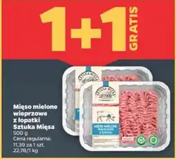 Netto Mięso mielone wieprzowe z łopatki Sztuka Mięsa oferta