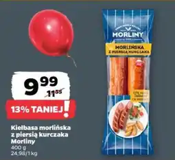 Netto Kielbasa morlińska z piersią kurczaka Morlina oferta