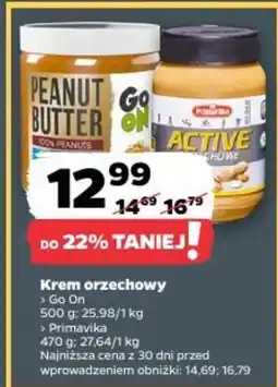 Netto Krem orzechowy Go On oferta