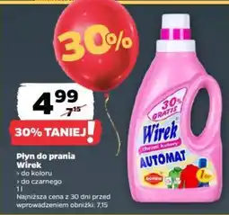 Netto Płyn do prania Wirek oferta