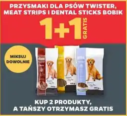 Netto Przysmaki dla psów Twister, Meat Strips i Dental Sticks Bobik oferta